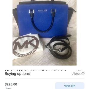 Michael kors side bag